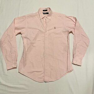 Vintage Polo Ralph Lauren Button Up Shirt Boys Size 20 Made in USA